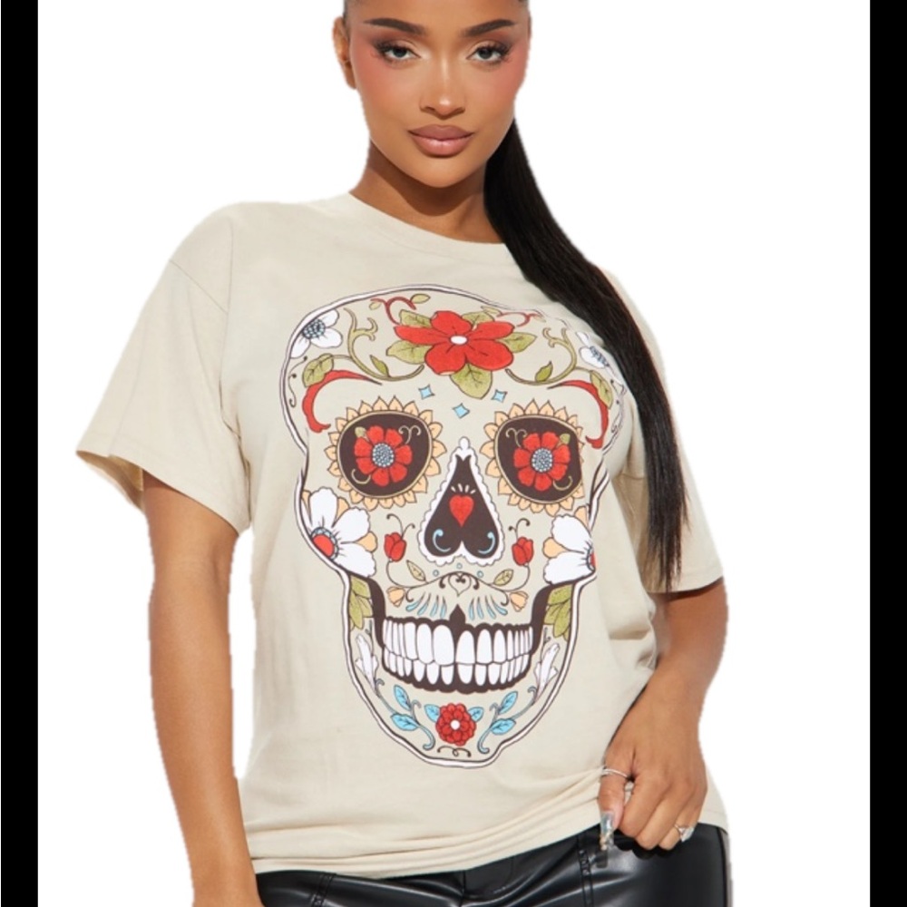 Sugar Skull Roses Eyes Day of The Dead Mexican Gothic Los Muertos T-